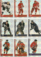 2001 / 2002 Pacific Head's Up Complete Mint Set with Roy, Forsberg, Hull, Lemieux, Yzerman Plus
