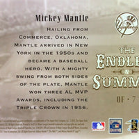 2001 Upper Deck Hall of Famers Endless Summer Insert Set with Mickey Mantle and Joe DiMaggio Plus