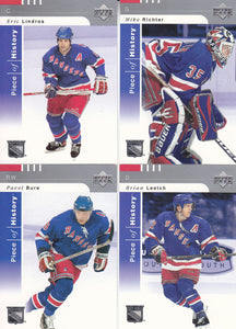2002 / 2003 Upper Deck Piece of History Hockey Complete Mint Set
