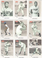 2002 Fleer Greats of the Game Baseball 100 Card Set LOADED with Hall of Famers
