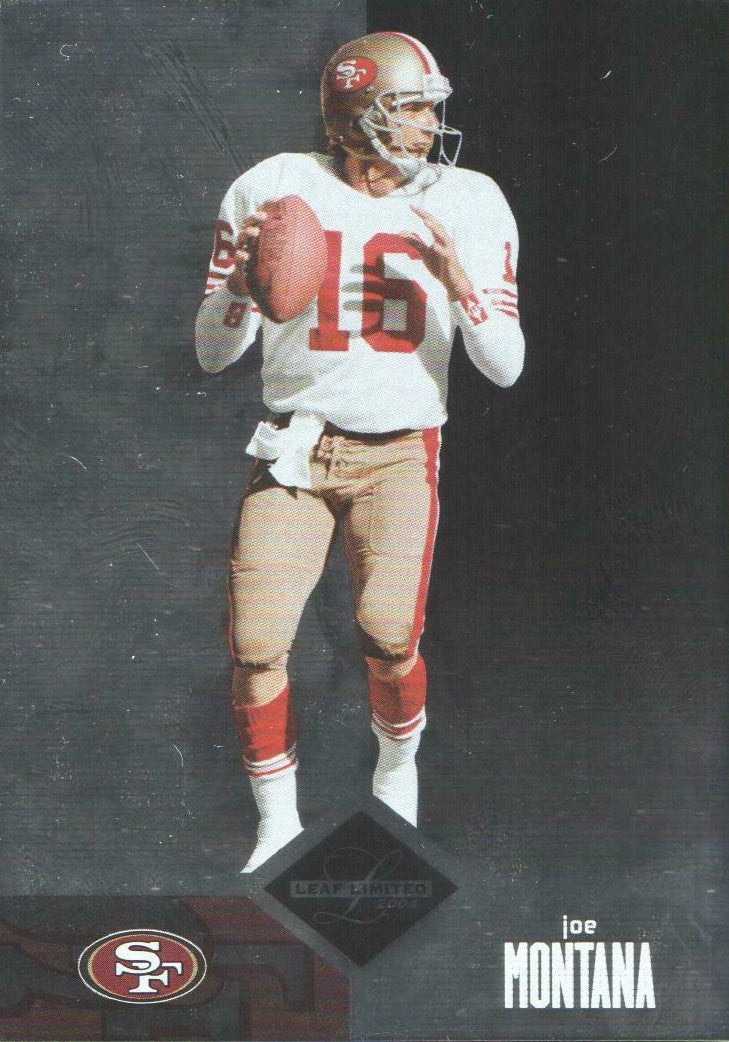 Joe Montana 1989 Score San Francisco 49ers Football Card – KBK Sports