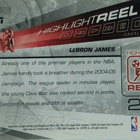 2005 2006 Upper Deck ESPN Highlight Reel Insert Set with Michael Jordan, Kobe Bryant and Lebron James Plus