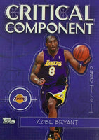 2005 2006 Topps Critical Component Insert Set with Kobe Bryant Plus
