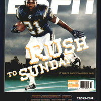 2005 Upper Deck ESPN Magazine Covers Insert Set with Tom Brady and Brett Favre plus