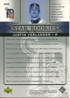 2005 Upper Deck complete mint Series #1 + #2 set with Justin Verlander Rookie Card Plus
