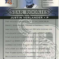 2005 Upper Deck complete mint Series #1 + #2 set with Justin Verlander Rookie Card Plus