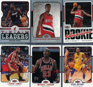 2006 2007 Fleer Basketball Complete Mint MASTER Set with Stars, Rookies and Inserts