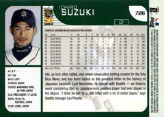 Ichiro Suzuki 2006 Topps Rookie of the Week Series Mint Card