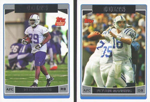 2006 Topps Football Factory Sealed Set New York Giants Version with Exclusive Prospects