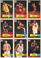 2007 2008 Topps Basketball Complete Mint MASTER Series Card Set Featuring 2 Kevin Durant Rookie Cards
