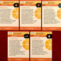2007 2008 Topps 50th Anniversary Basketball Set LOADED with Stars and Hall of Famers