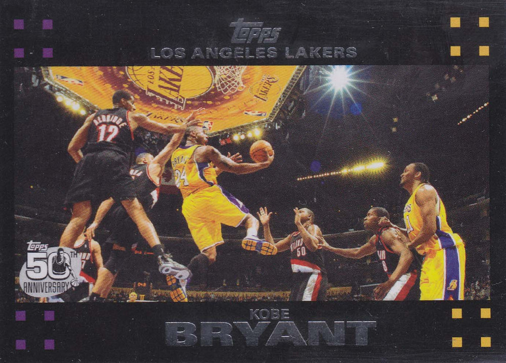Kobe Bryant 2007 2008 Topps Basketball Series Mint Card #24