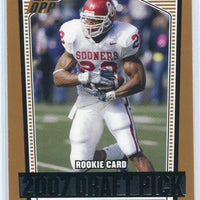 Adrian Peterson 2007 Topps Draft Picks and Prospects Mint Rookie Card #135