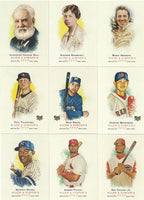 2007 Topps Allen and Ginter Series Complete Mint Set with Shortprints (Baseball + Historical Figures!)

