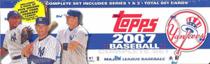 2007 Topps Baseball Factory Sealed Set with 5 EXCLUSIVE New York Yankees Cards