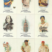 2008 Topps Allen Ginter Baseball Series Complete Mint Basic 300 Card Set (Baseball and Historical Figures!) Loaded with Baseball Stars, Rookies and Hall of Famers including Derek Jeter, Ken Griffey Jr, Mickey Mantle, Clayton Kershaw and Max Scherzer Plus