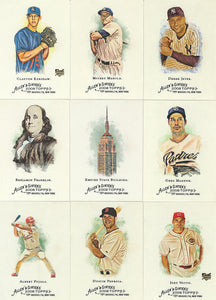 2008 Topps Allen + Ginter Complete Mint 350 Card Set with Clayton Kershaw and Max Scherzer Rookies