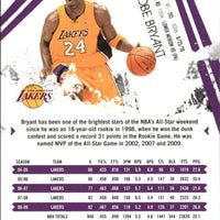 Kobe Bryant 2009 2010 Panini Rookies and Stars Card #39