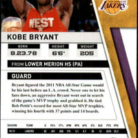 Kobe Bryant 2010 2011 Panini Season Update Basketball Mint Card #193
