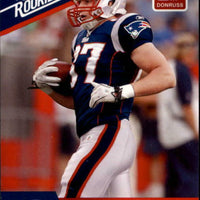 2010 Donruss Rated Rookies Football Complete Mint Set Featuring Tim Tebow and Rob Gronkowski PLUS with 1 Autograph