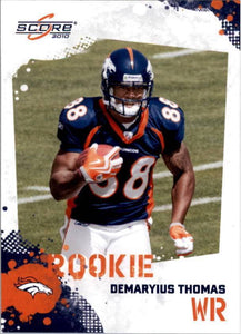 Demaryius Thomas 2010 Score Football Series Mint Rookie Card #330