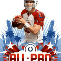 2010 Score Football All Pro Insert Set with Peyton Manning and Drew Brees Plus