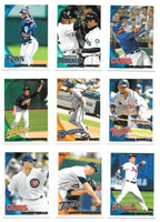 2010 Topps Baseball Series #2 Complete Mint 330 Card Set with Derek Jeter and Babe Ruth Plus

