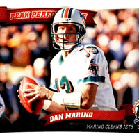 Dan Marino 2010 Topps Peak Performance Insert  Series Mint Card #PP34