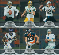 2011 Panini Certified Football Complete Mint Basic Set with Aaron Rodgers and Tom Brady Plus
