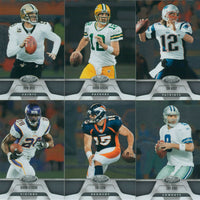 2011 Panini Certified Football Complete Mint Basic Set with Aaron Rodgers and Tom Brady Plus