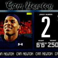 Cam Newton 2011 Press Pass Series Mint Rookie Card #6