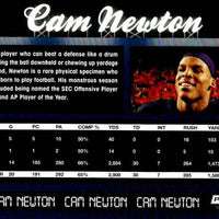 Cam Newton 2011 Press Pass Series Mint Rookie Card #6