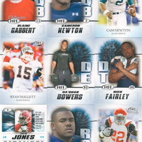2011 Sage Hit NFL Draft Football Series Complete Mint 100 Card Set with Rookie Cards including J.J. Watt, Cam Newton, Von Miller and More