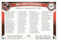 2011 Topps Baseball Series #2 Complete Mint Set Cards #331 to #660
