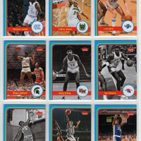 2012 2013 Fleer Retro Basketball Series Complete Mint Set with Michael Jordan and Lebron James PLUS