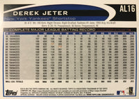 Derek Jeter 2012 Topps American League All-Stars Silver Logo Series Mint Card  #AL16
