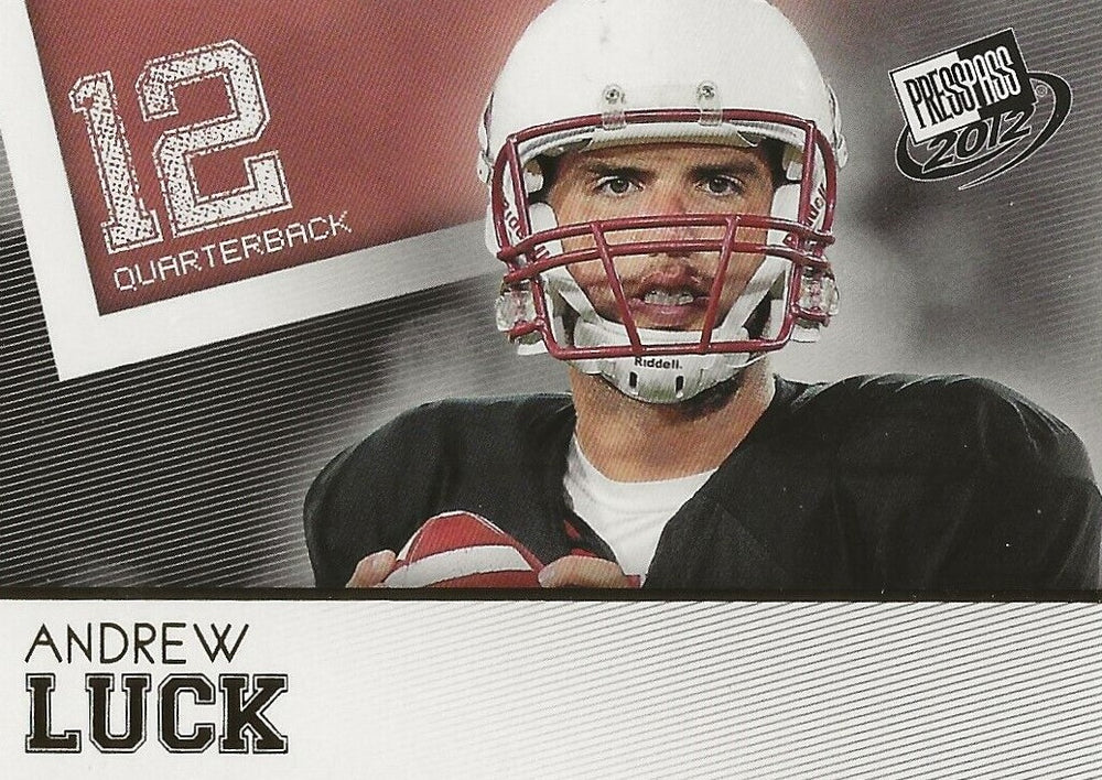 Andrew Luck 2012 Press Pass Rookie Card Series Mint Card #30