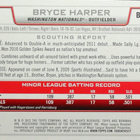 2012 Bowman Baseball Complete 440 Card Set with Regular and Chrome Prospects including 1st Year Cards of Bryce Harper, Gerrit Cole and Xander Bogaerts  Plus