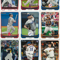 2012 Bowman Baseball Complete 330 Card Set with 1st Year Cards of Bryce Harper, Gerrit Cole and Xander Bogaerts  Plus