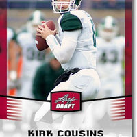 2012 Leaf Draft Football Series Complete Mint Set with Rookie Year Cards of Kirk Cousins, Nick Foles and Ryan Tannehill Plus