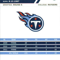 Tennessee Titans 2012 Score Factory Sealed Team Set