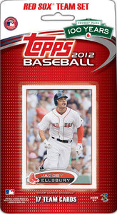 Boston Red Sox 2012 Topps Factory Sealed 17 Card Team Set