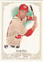 2012 Topps Allen and Ginter Complete Mint 350 Card Set with Bryce Harper and Mike Trout Rookies, Michael Phelps, Ruth, Mantle, Federer+
