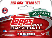 Boston Red Sox 2012 Topps Factory Sealed 17 Card Team Set
