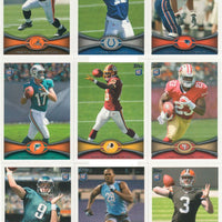 2012 Topps Football factory sealed RETAIL version Complete Mint Set Including Andrew Luck, Russell Wilson and Nick Foles Rookie Cards, PLUS 5 Exclusive Rookie Variation Cards!