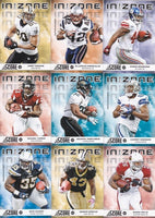 2012 Score In The Zone Complete Mint Insert Set with Newton, Peterson, Gronkowski+
