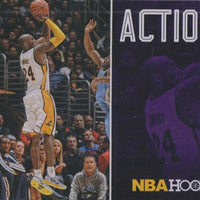 Kobe Bryant 2013 2014 Hoops Action Shots Basketball Series Mint Insert Card #12