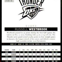 Russell Westbrook 2013 2014 Hoops Series Mint Card #68 Red Parallel Version