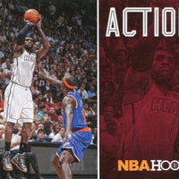 2013  2014 Hoops NBA Action Shots Insert Set with Kobe Bryant and Lebron James PLUS