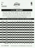 Kobe Bryant 2013 2014 Hoops Series Mint Card #9
